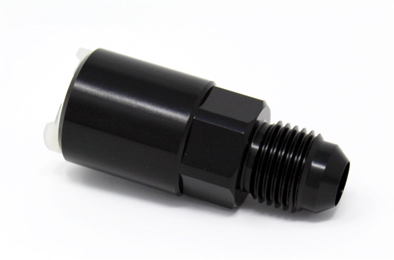 Torque Solution Push-On Quick Disconnect Adapter Fitting 3/8in SAE to -8AN Female - Universal
