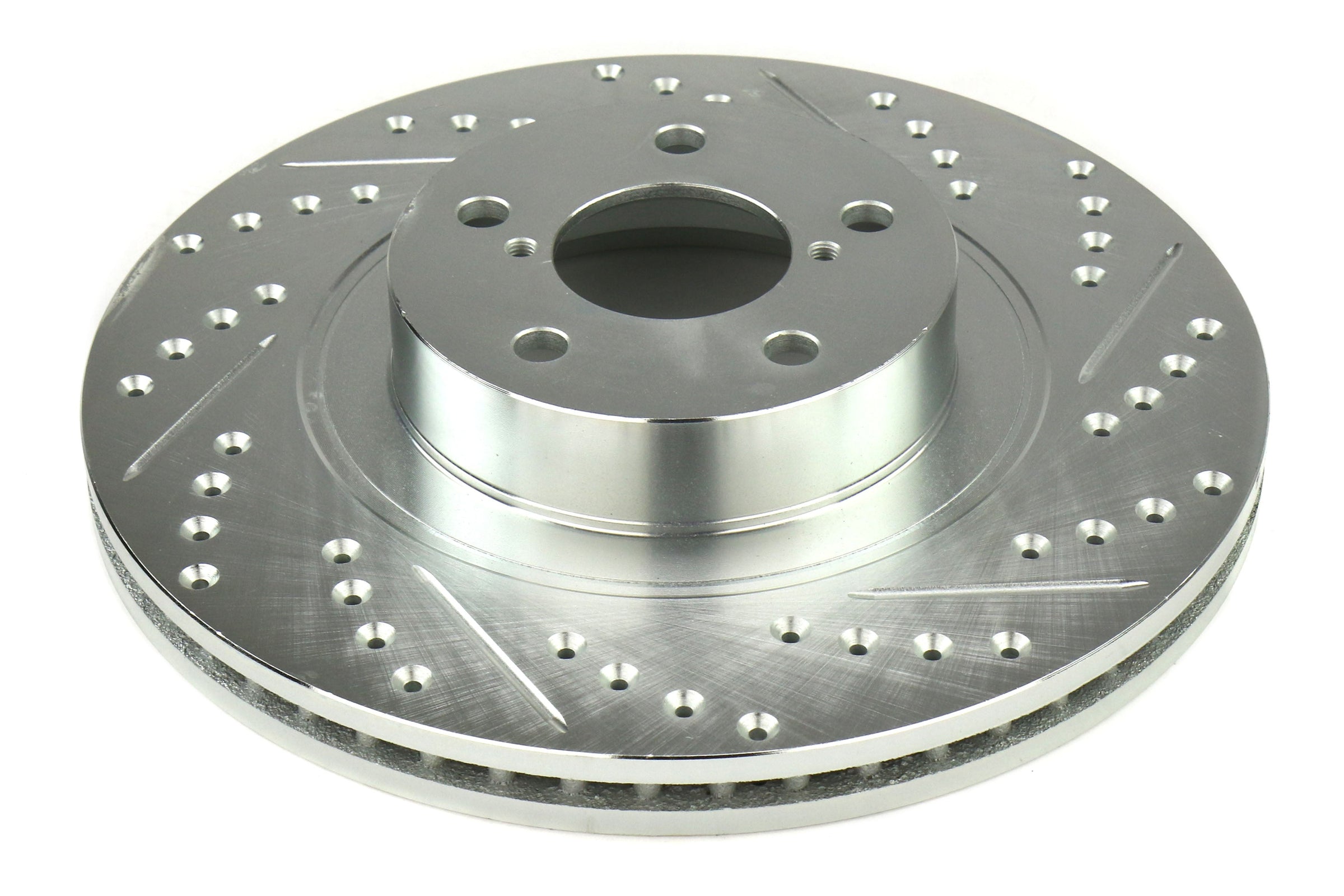 Stoptech C-Tek Sport Drilled and Slotted Rotor Single Front Left - Subaru Models (inc. 2009-2014 WRX)