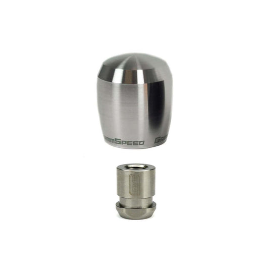 Grimmspeed Stubby Stainless Steel Shift Knob w/ 5SPD Boot Retainer - Subaru Models (inc. 2002-2014 WRX)