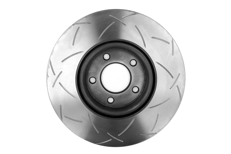 DBA 4000 Series T-Slot Slotted Rotor Pair Front - 2007-2013 Mazdaspeed3