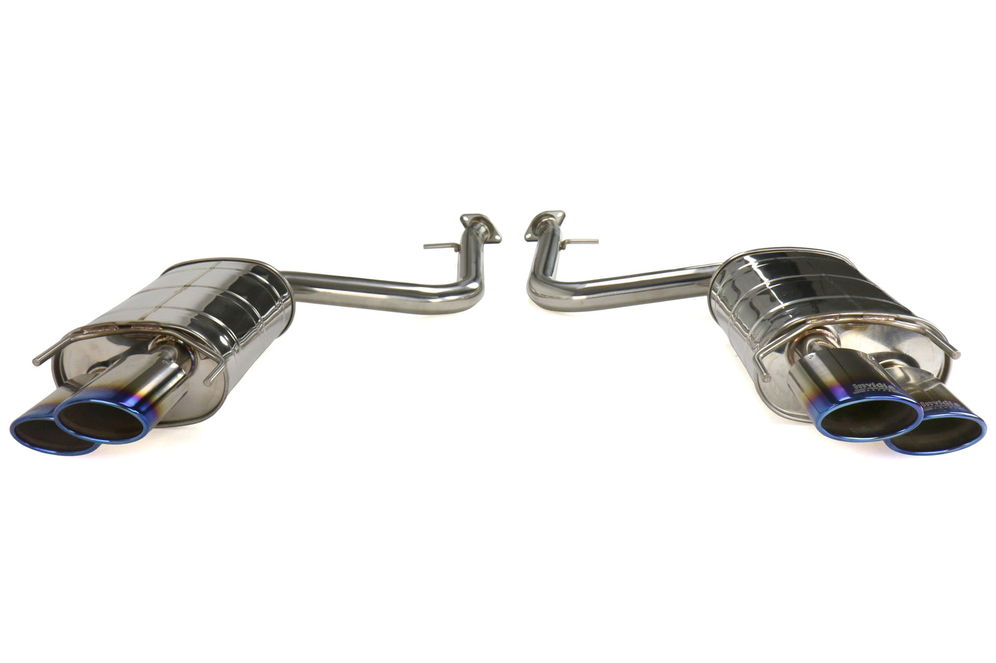 Invidia Q300 Axle Back Exhaust - Titanium Tips - 2015-2017 Lexus RC350 / RC200T