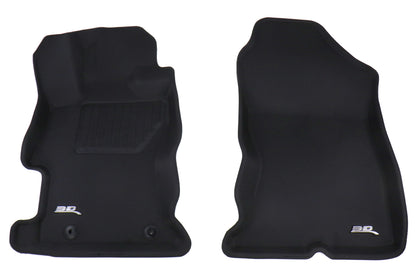 3D Maxpider Front Row Heavy Duty All Weather Floor Mats - 2018-2021 Subaru Crosstrek / 2017-2020 Impreza