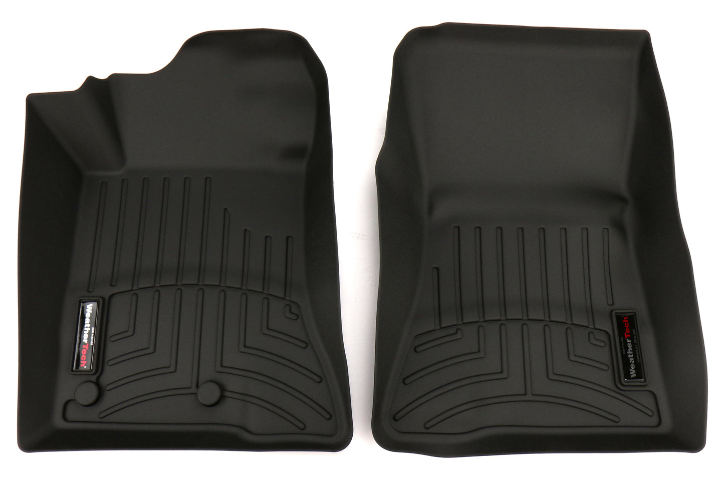 Weathertech Front Floorliner Set Black - 2015-2017 Ford Mustang