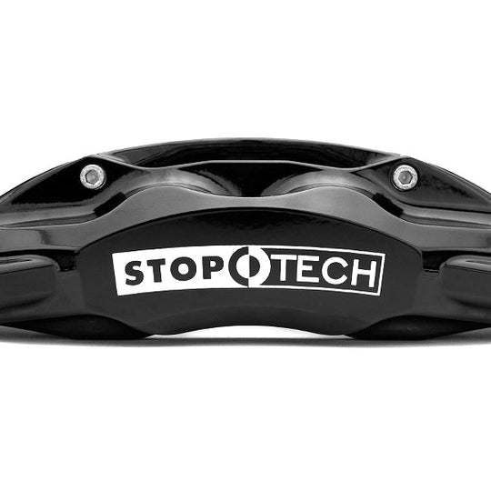 Stoptech ST-40 Big Brake Kit Front 332mm Black Slotted Rotors - 2013-2014 Ford Focus ST