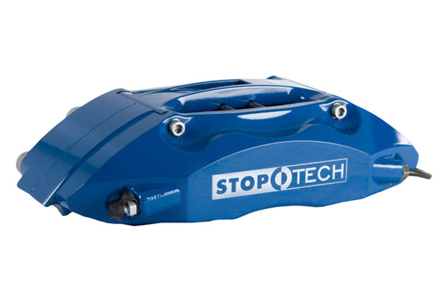 Stoptech ST-40 Big Brake Kit Front 332mm Blue Slotted Rotors - 1998-2001 Subaru Impreza 2.5RS