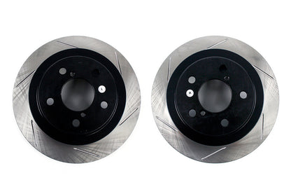 Stoptech Slotted Rear Rotor Pair - Subaru Models (inc. 2002-2005 WRX)