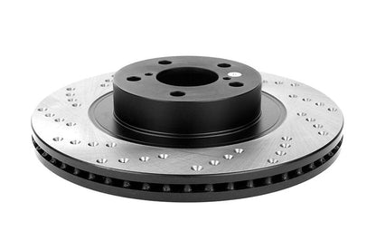 Stoptech Drilled Rotor Pair Front - Subaru Models (inc. 2009-2014 WRX)