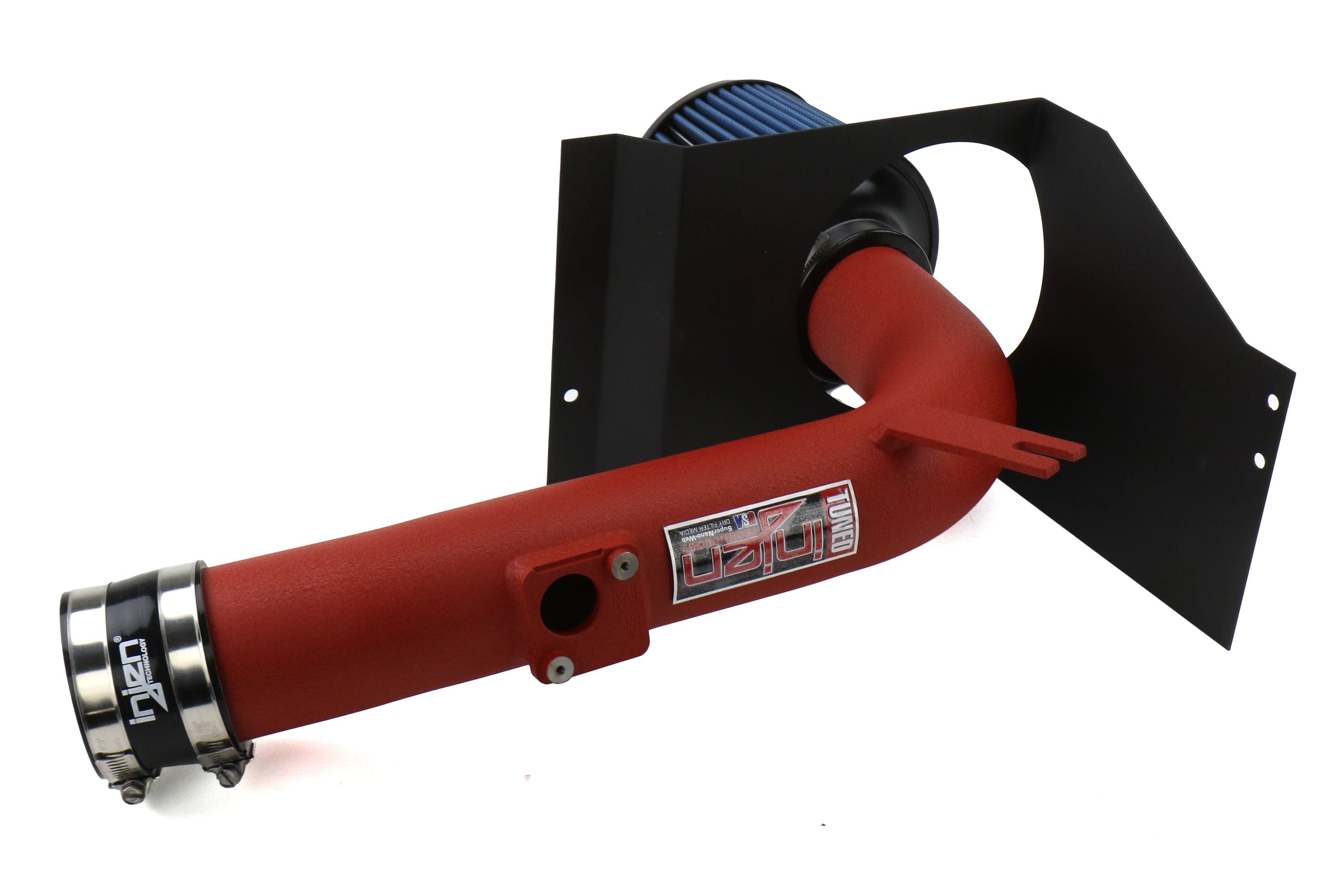 Injen Cold Air Intake Wrinkle Red - 2008-2014 Subaru WRX / STI