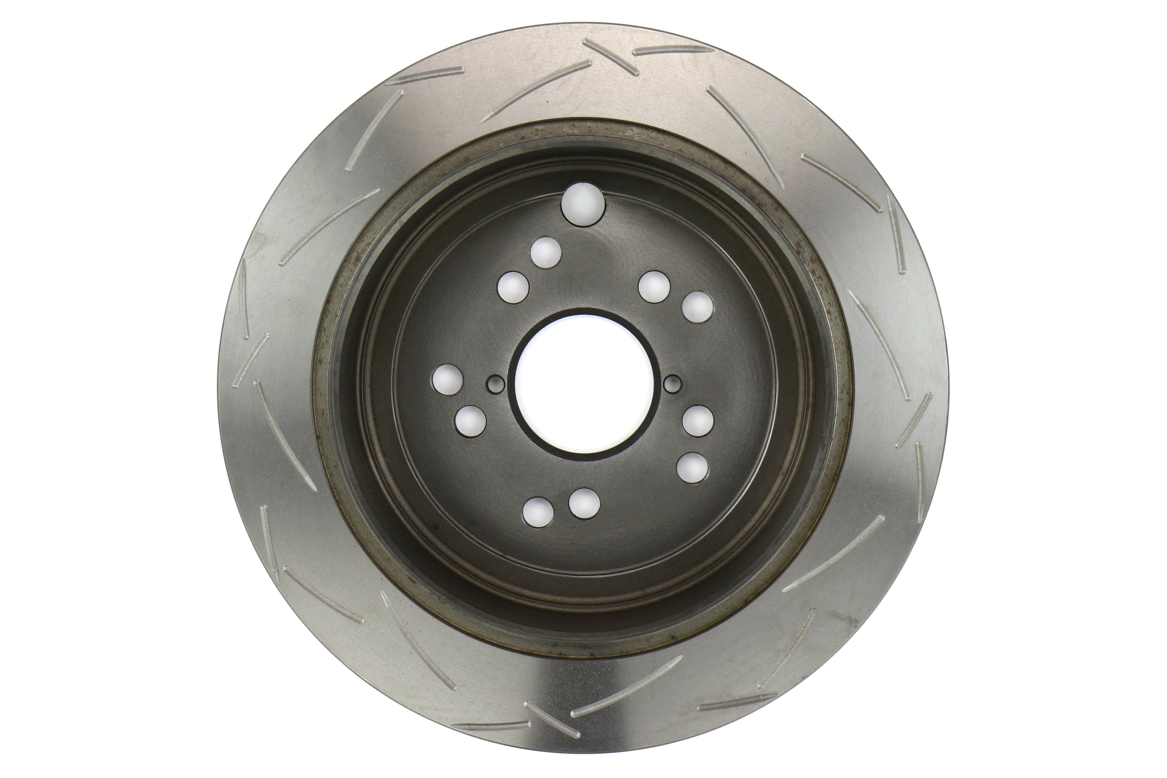 DBA 4000 Series T-Slot Slotted Rotor Rear Pair - Subaru Models (Inc. 2008-2014 WRX)