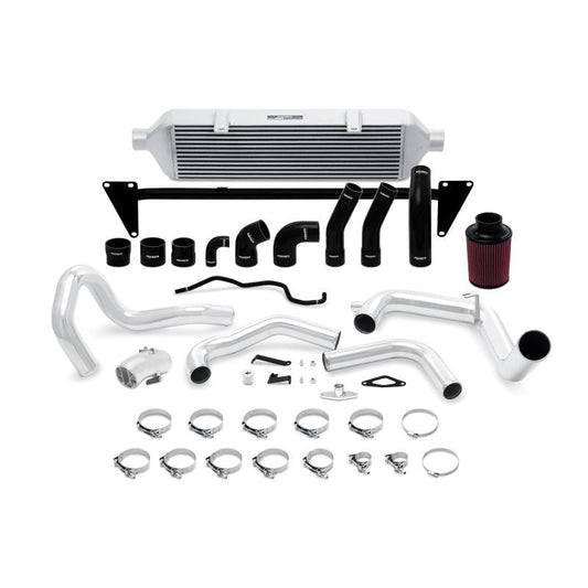 Mishimoto Front Mount Intercooler Silver w/ Intake - 2015-2021 Subaru STI