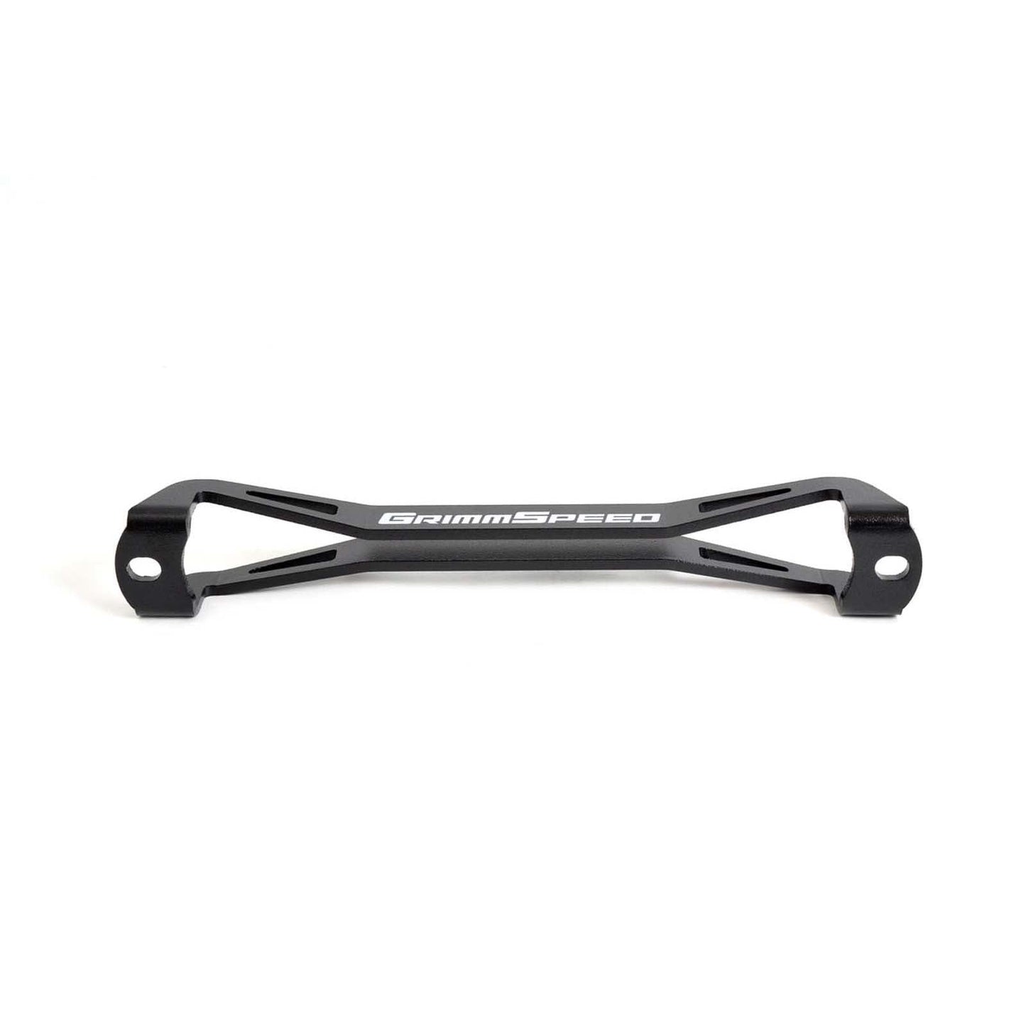 GrimmSpeed Lightweight Battery Tie Down Black - Subaru Models (inc. 2002+ WRX/STI)