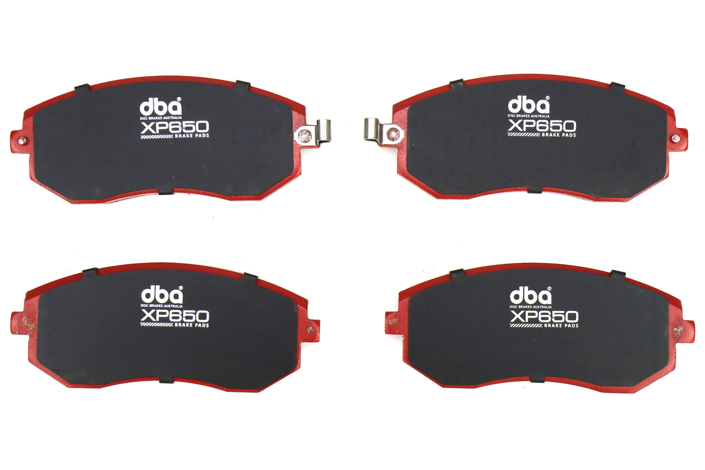 DBA XP650 Track Performance Front Brake Pads - Subaru Models (inc. 2003-2005 WRX / 2003-2010 Forester)