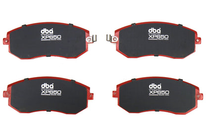DBA XP650 Track Performance Front Brake Pads - Subaru Models (inc. 2003-2005 WRX / 2003-2010 Forester)