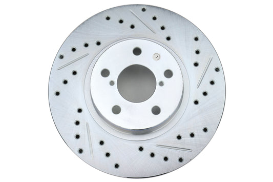 Stoptech C-Tek Sport Drilled and Slotted Rotor Single Front Left - Subaru Models (inc. 1998-2001 Impreza 2.5RS)