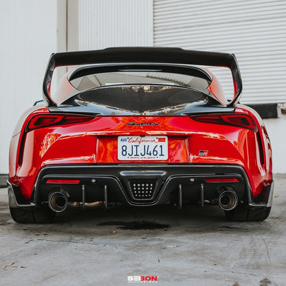 Seibon TD-Style Carbon Fiber Spoiler - 2020-2024 Toyota Supra