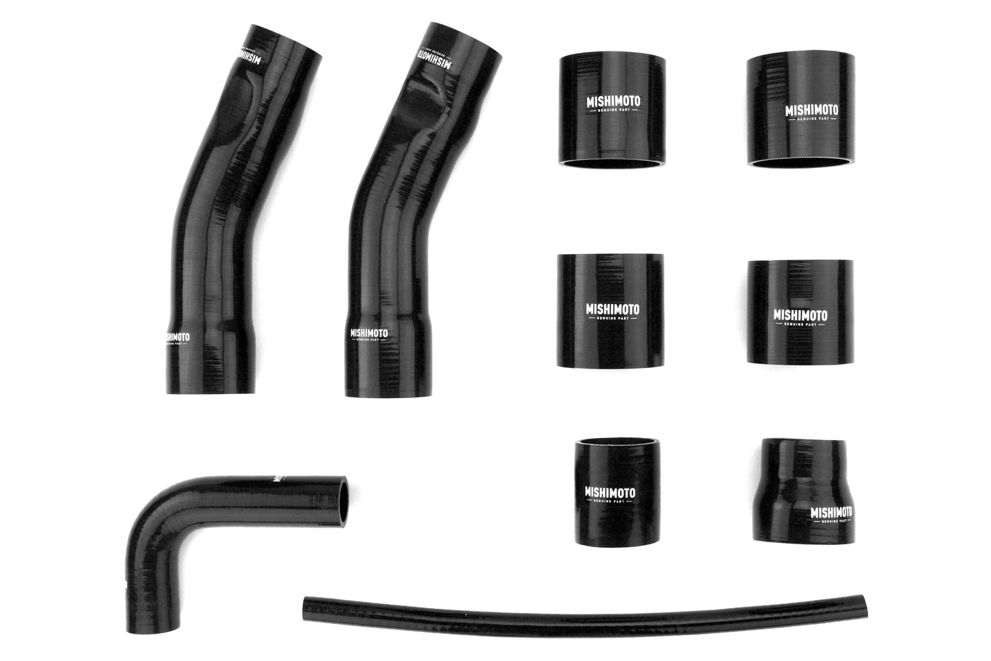 Mishimoto Front Mount Intercooler Black - 2002-2007 Subaru WRX / STI