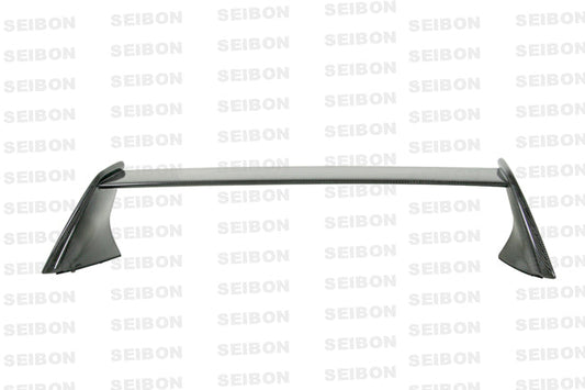 Seibon Carbon Fiber Rear Spoiler - 2003-2006 Mitsubishi Evo 8/9