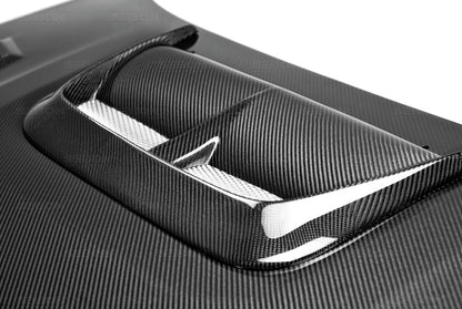 Seibon Carbon Fiber CW Style Hood - 2004-2005 Subaru WRX / STI