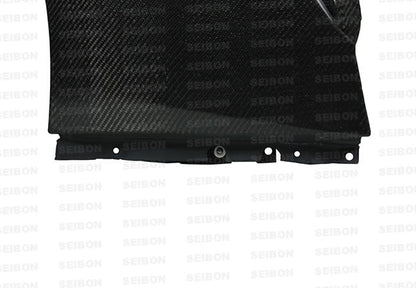 Seibon Carbon Fiber Front Fenders - 2009-2010 Nissan GT-R