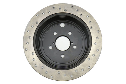Stoptech Drilled Rear Rotor Pair - Subaru Models (inc. 2008-2014 WRX)