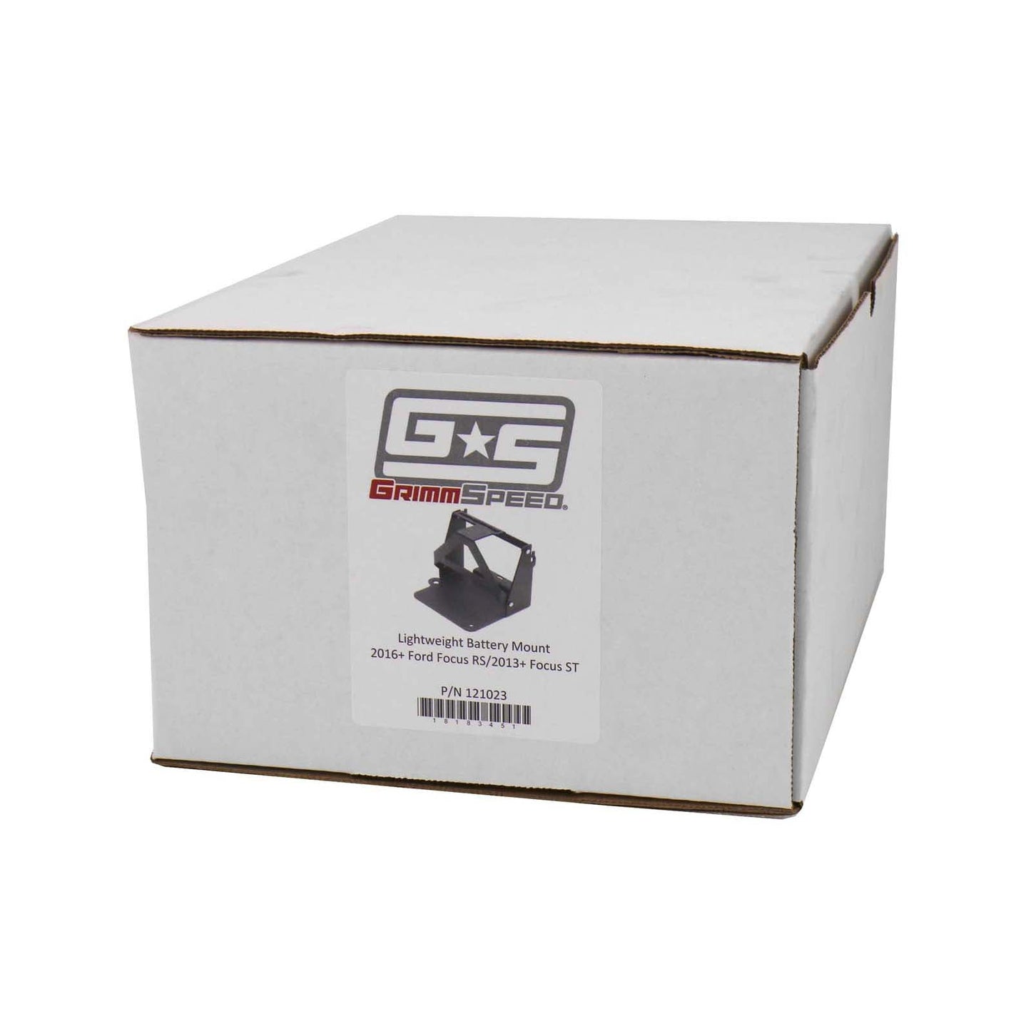 GrimmSpeed Lightweight Battery Mount - 2013-2018 Ford Focus ST / Ford Focus RS