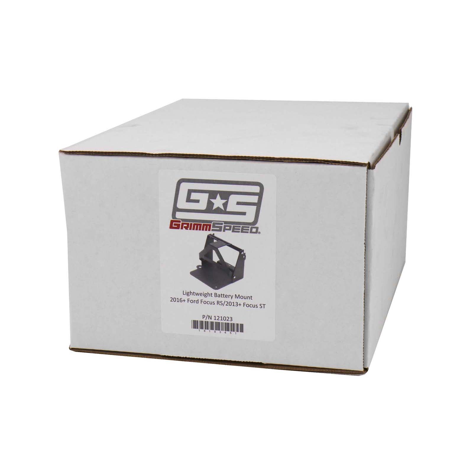 GrimmSpeed Lightweight Battery Mount - 2013-2018 Ford Focus ST / Ford Focus RS