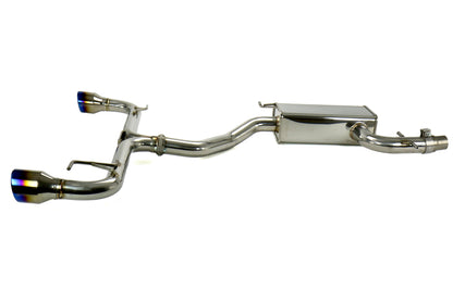 Invidia Q300 Cat Back Exhaust System - Titanium Tips - 2010-2014 Volkswagen GTI (Mk6)
