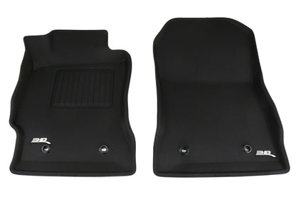 3D Maxpider Front Row Heavy Duty All Weather Floor Mats - 2013-2021 Subaru BRZ / Scion FR-S / Toyota 86