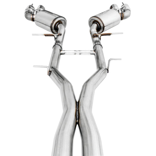 AWE Tuning 16-19 Chevy Camaro SS Non-Res Cat-Back Exhaust -Touring Edition (Quad Chrome Silver Tips)