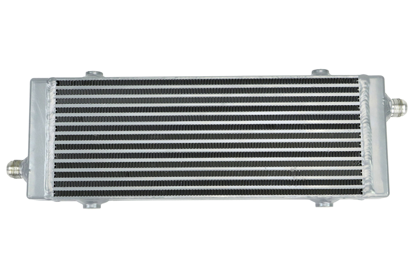 Mishimoto Thermostatic Oil Cooler Kit Silver - 2016-2017 Ford Focus RS
