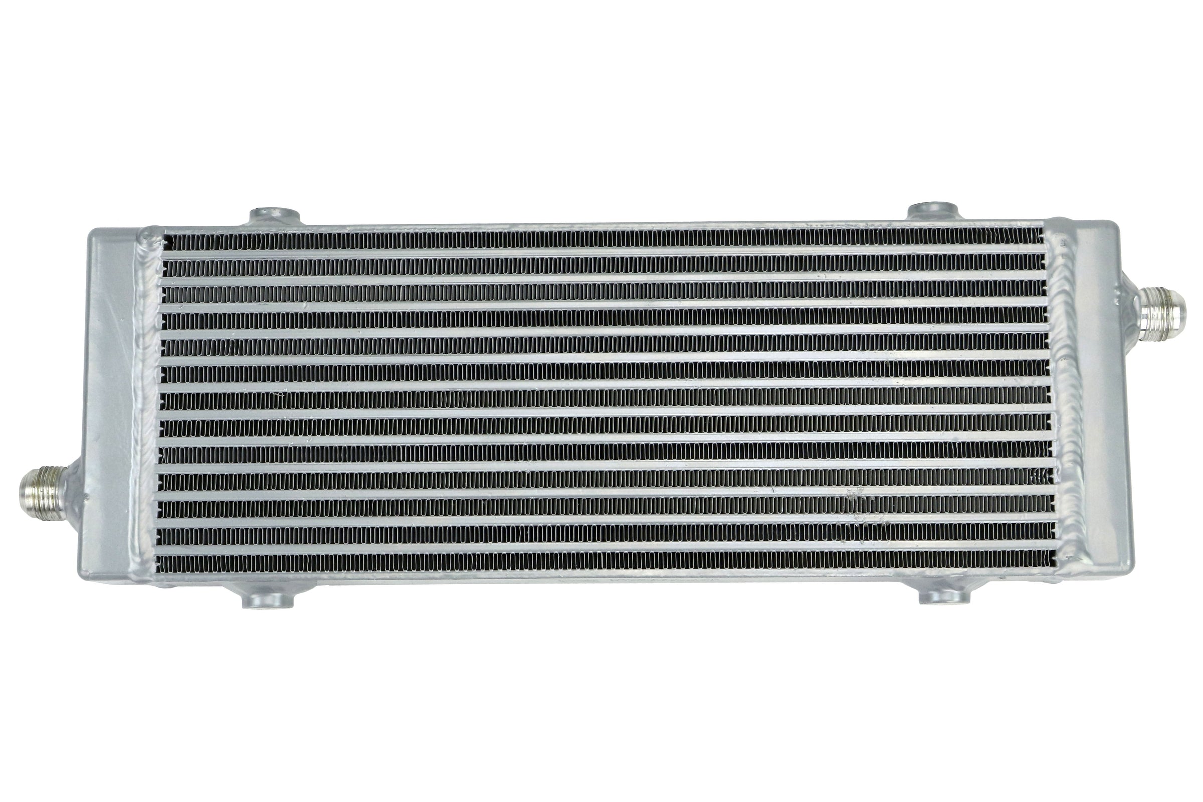 Mishimoto Thermostatic Oil Cooler Kit Silver - 2016-2017 Ford Focus RS