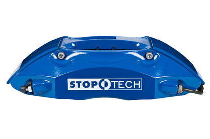 Stoptech ST-40 Big Brake Kit Front 332mm Blue Slotted Rotors - 1998-2001 Subaru Impreza 2.5RS