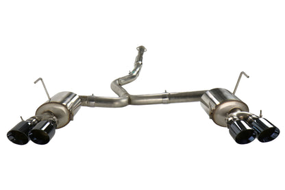 AWE Touring Edition Cat-Back Exhaust (Diamond Black Tips) - 2015-2021 Subaru WRX