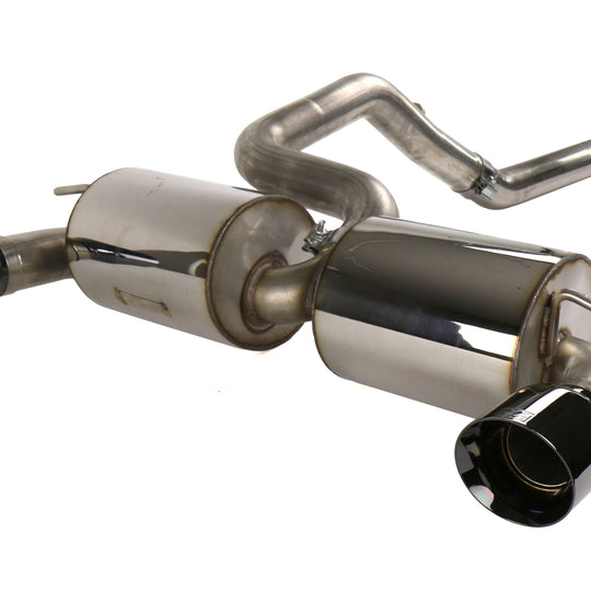 AWE Touring Edition Resonated Cat-Back Exhaust (Diamond Black Tips) - 2016-2018 Ford Focus RS