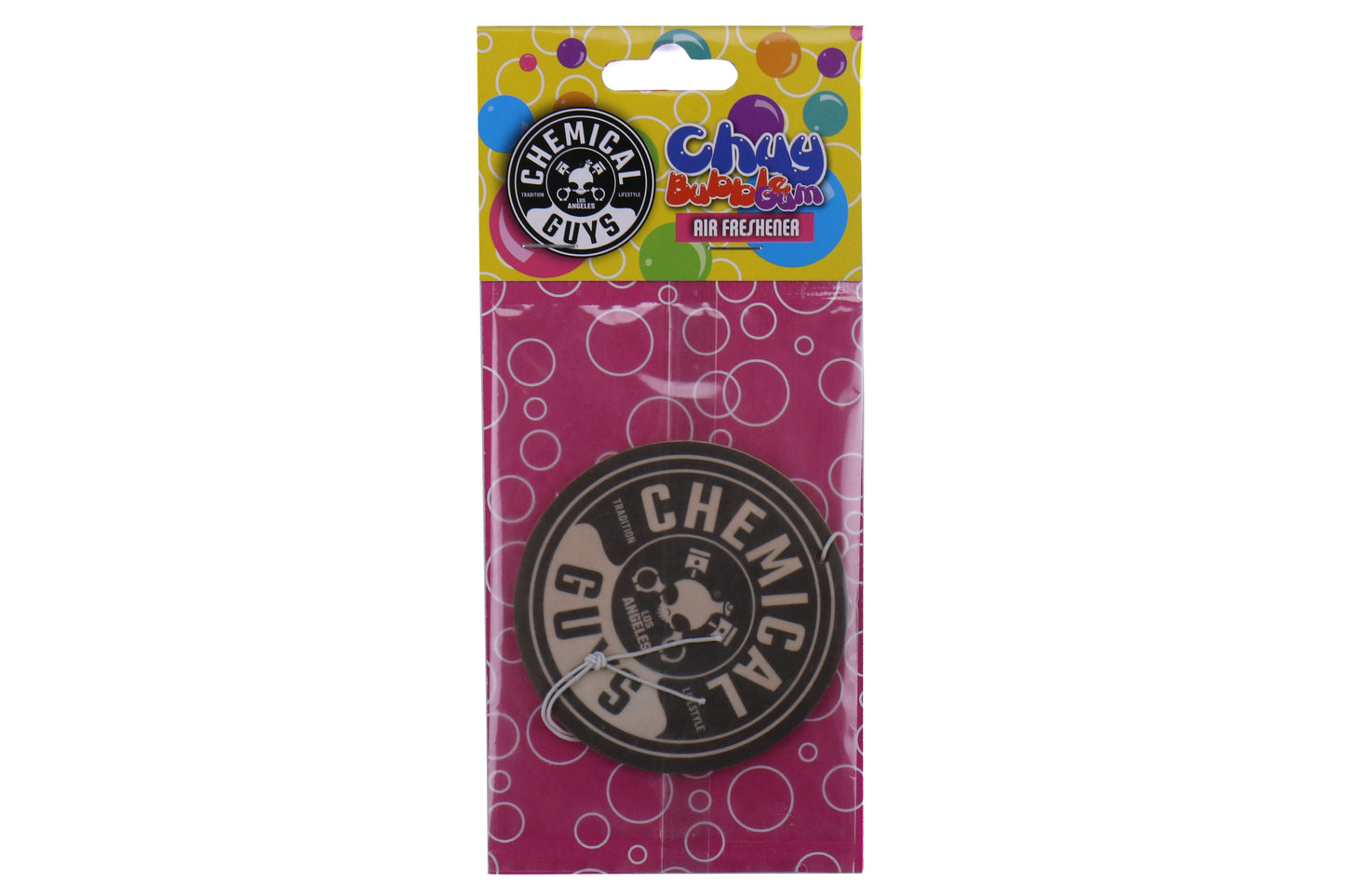 Chemical Guys Chuy Bubble Gum Hanging Air Freshener - Universal