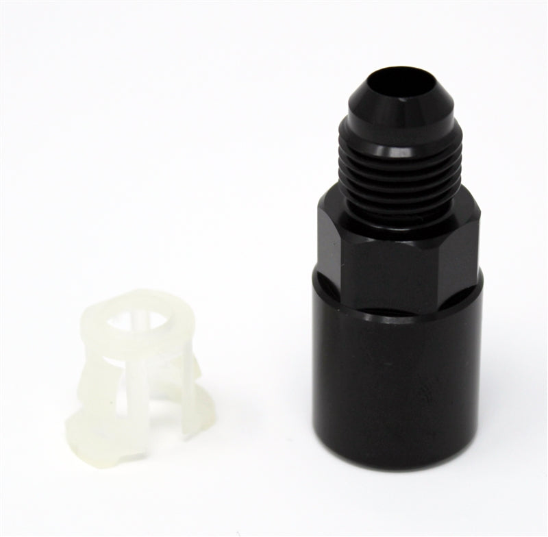Torque Solution Push-On Quick Disconnect Adapter Fitting 3/8in SAE to -8AN Female - Universal