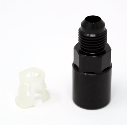 Torque Solution Push-On Quick Disconnect Adapter Fitting 3/8in SAE to -8AN Female - Universal