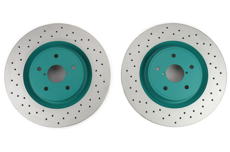 Project Mu Club Racer Front Rotor Pair - 2018-2021 Subaru STI