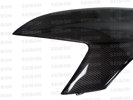 Seibon Carbon Fiber Front Fenders - 2003-2006 Mitsubishi Evo 8/9