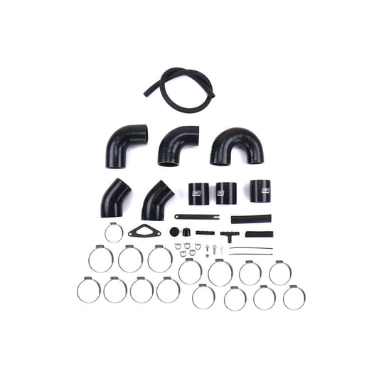 GrimmSpeed Front Mount Intercooler Pipe Kit Red - 2015-2021 Subaru STI