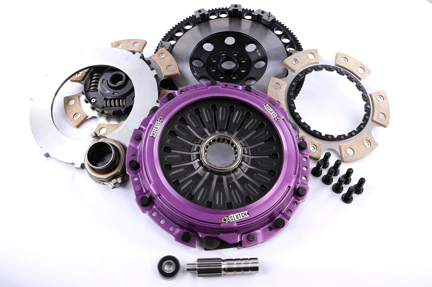 Xclutch 9in Twin Sprung Ceramic Clutch Kit - 2004-2021 Subaru STI