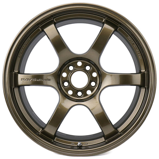 Gram Lights 57DR Almite Gold 18x9.5 +38mm 5x100 (Single Wheel) - 2013-2024 Subaru BRZ / Scion FR-S / Toyota GR86 / 2014-2018 Subaru Forester