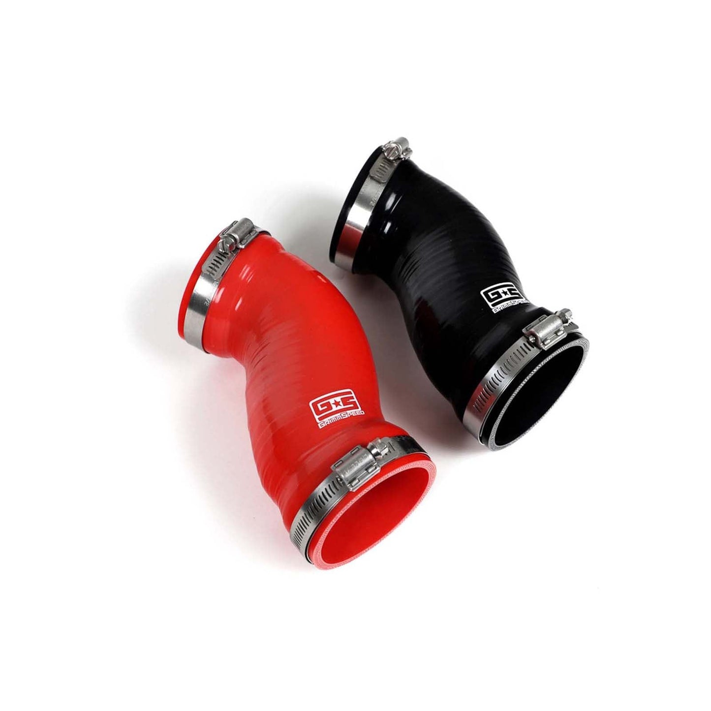 GrimmSpeed Post MAF Hose Kit Red w/ OEM Sound Generator Tube Delete - 2008-2014 Subaru WRX / STI / 2018-2021 STI