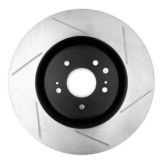 Stoptech Slotted Front Left Rotor Single - 2008-2015 Mitsubishi Evo X