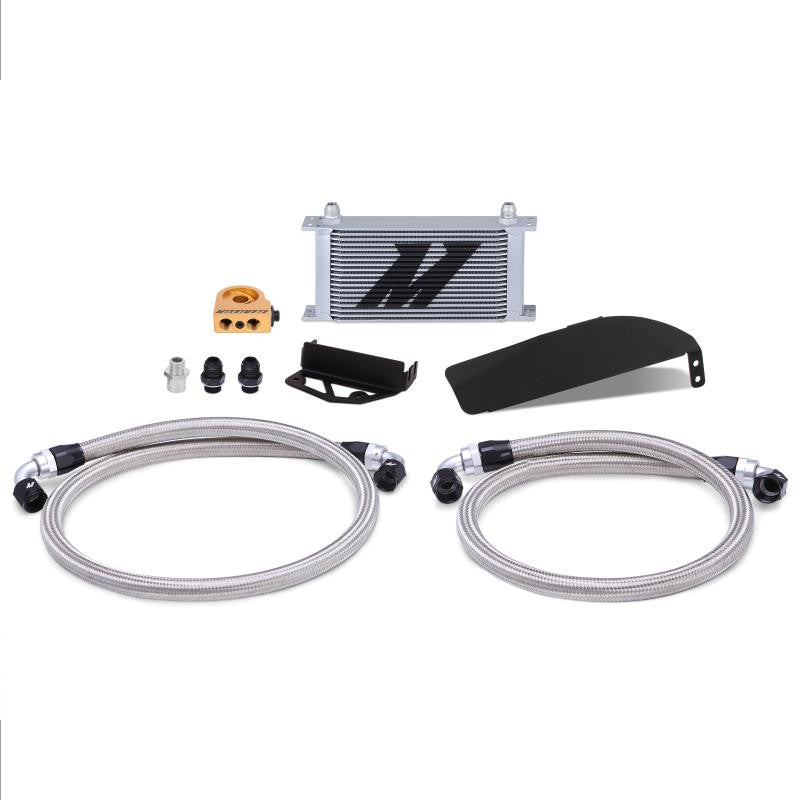 Mishimoto Oil Cooler Kit Silver - 2017-2020 Honda Civic Type R