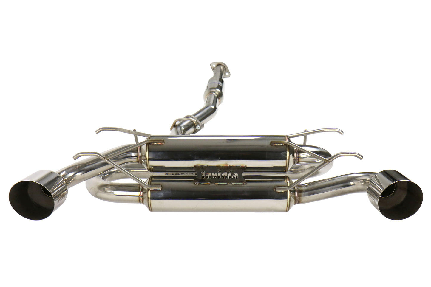 Invidia Gemini R400 Catback Exhaust System - Stainless Steel Tips - 2013-2016 Scion FR-S / 2013-2020 Subaru BRZ / 2017-2020 Toyota 86
