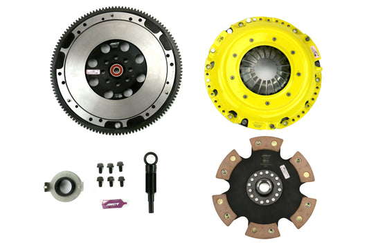 ACT Xtreme Race Rigid 6 Pad Clutch Kit w/ Streetlite Flywheel - Subaru Models (inc. 2006-2026 WRX / 2005-2009 Legacy GT)