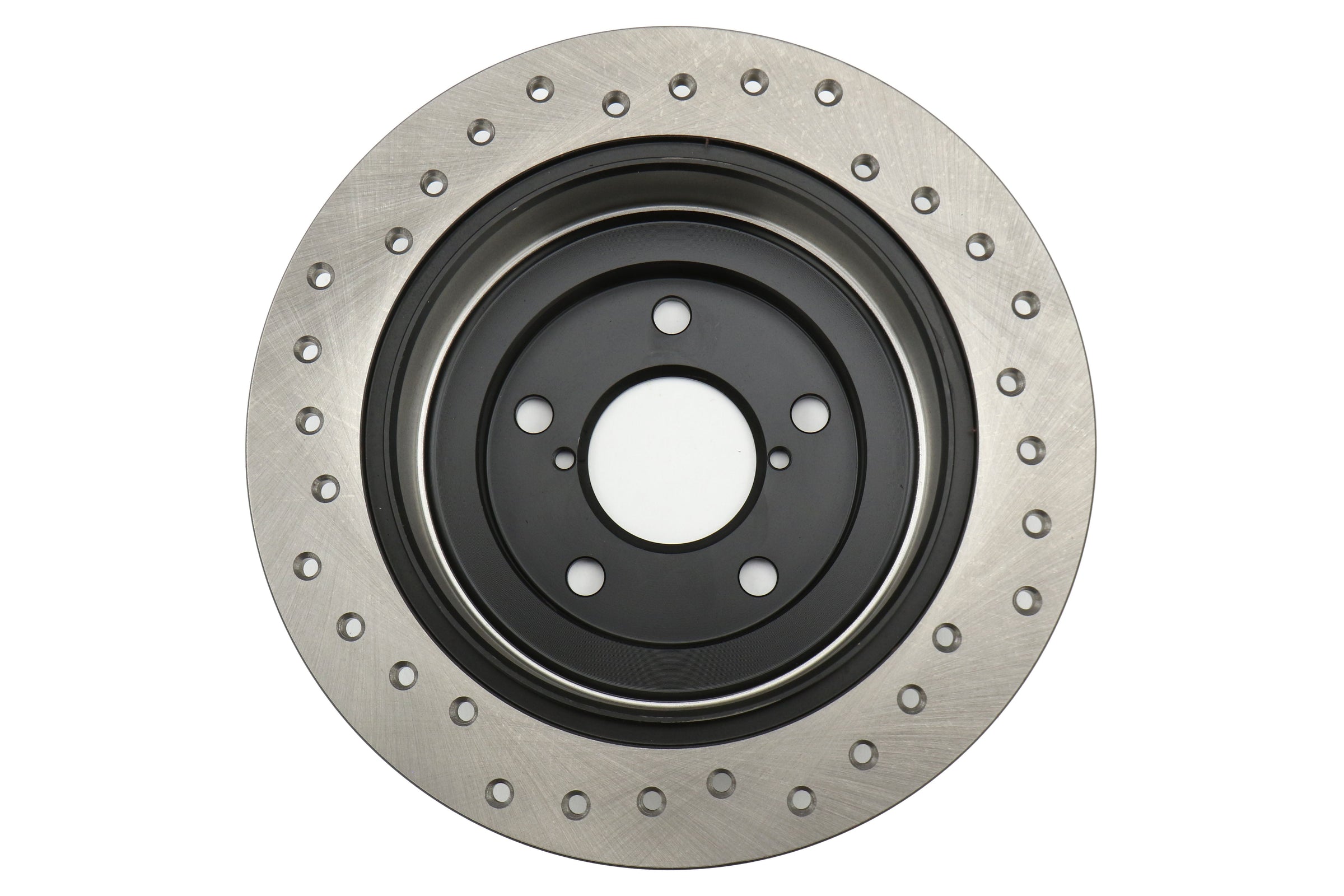 Stoptech Drilled Rear Left Rotor Single - Subaru Models (inc. 2002-2005 WRX)