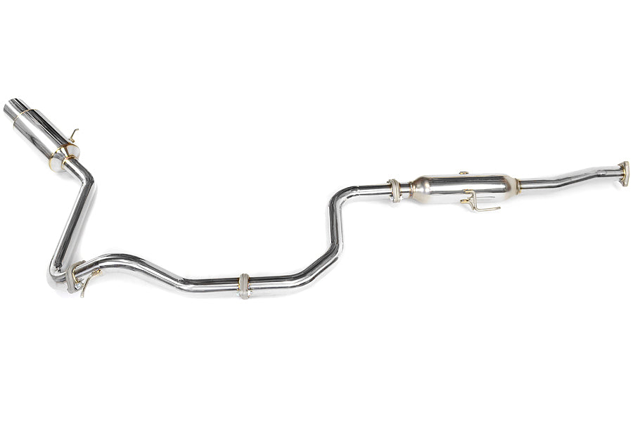 Invidia N1 Cat Back Exhaust - Stainless Steel Tip - 1988-1991 Honda CRX