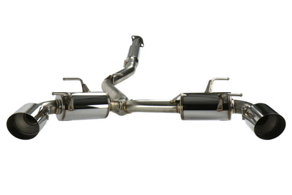 MXP Comp RS CatBack Exhaust Stainless Steel - 2013-2016 Scion FR-S / 2013-2024 Subaru BRZ / 2017-2019 Toyota 86